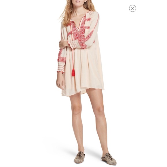 Embroidered Long Sleeve Dress | Poshmark